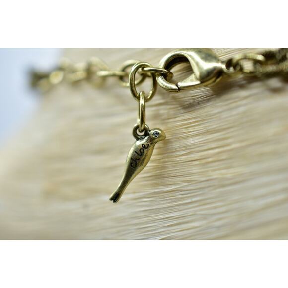 Chloe + Isabel Statement Necklace Collar Crystal Sparkling Blue White Jewels Bn7 - Picture 9 of 12